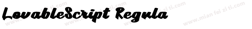 LovableScript Regula字体转换
